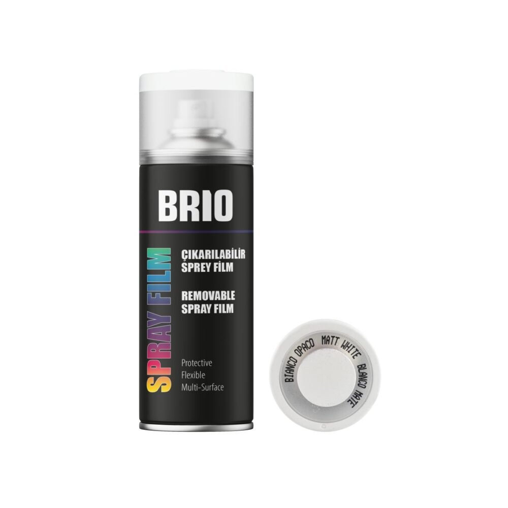 Brio Sprey Boya Çıkarılabilir Opak Beyaz 400 Ml - Görsel 2