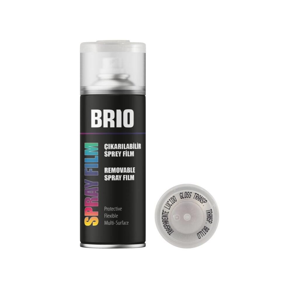 Brio Sprey Boya Çıkarılabilir Parlak Transparan 400 Ml - Görsel 2