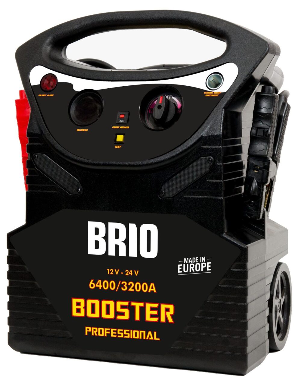 Brio Akü Takviye Cihazı 12X24V 6400A-Tekerlekli