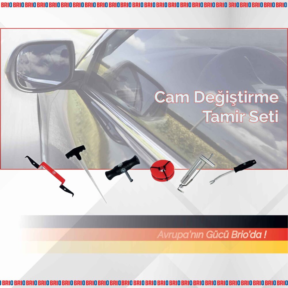 Brio Cam Tamir Seti 7 Parça - Görsel 3