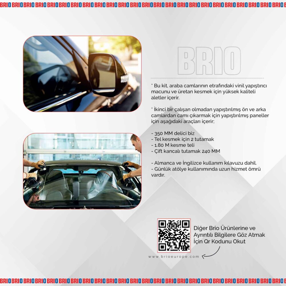 Brio Cam Tamir Seti 7 Parça - Görsel 5