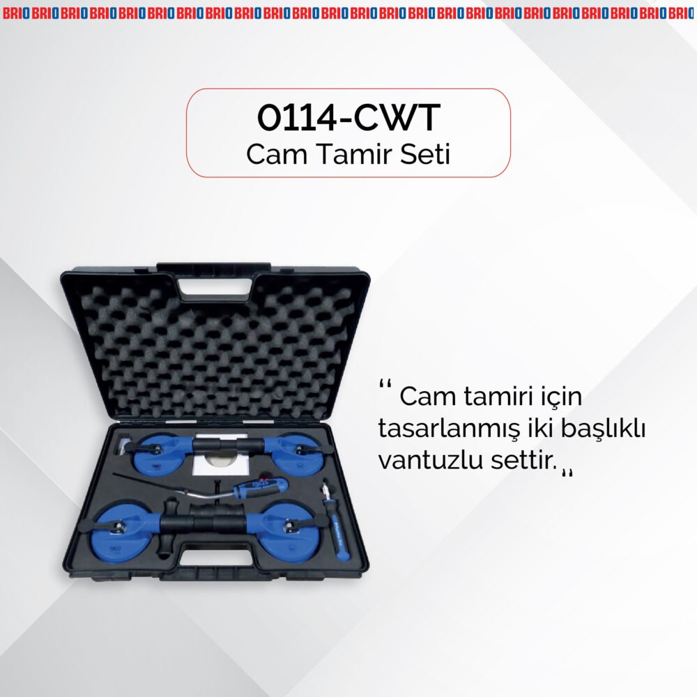 Brio Cam Tamir Seti Çantada - Görsel 2