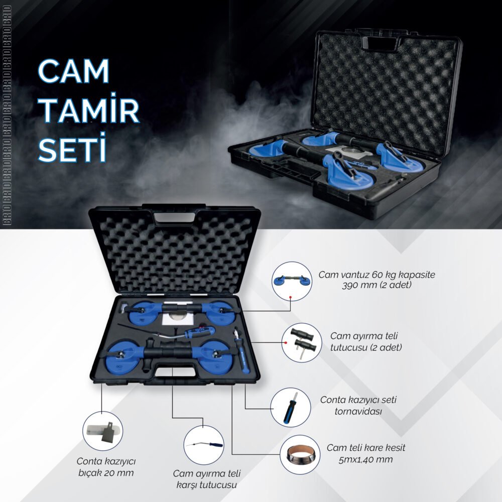 Brio Cam Tamir Seti Çantada - Görsel 3