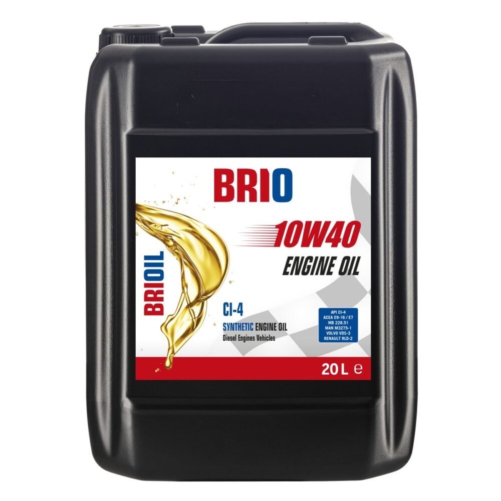 Brio Motor Yağı 10W40 - 20 Litre