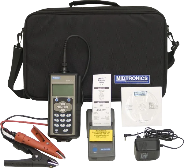 Midtronics Akü Test Cihazı Yazıcılı 12V Mercedes Orjinal Exp-717