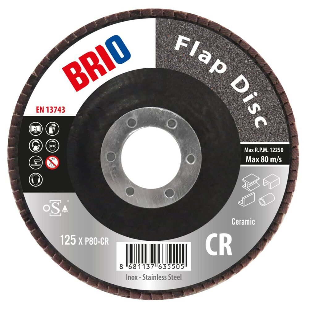 Brio Flap Disk 125XP80 Cr