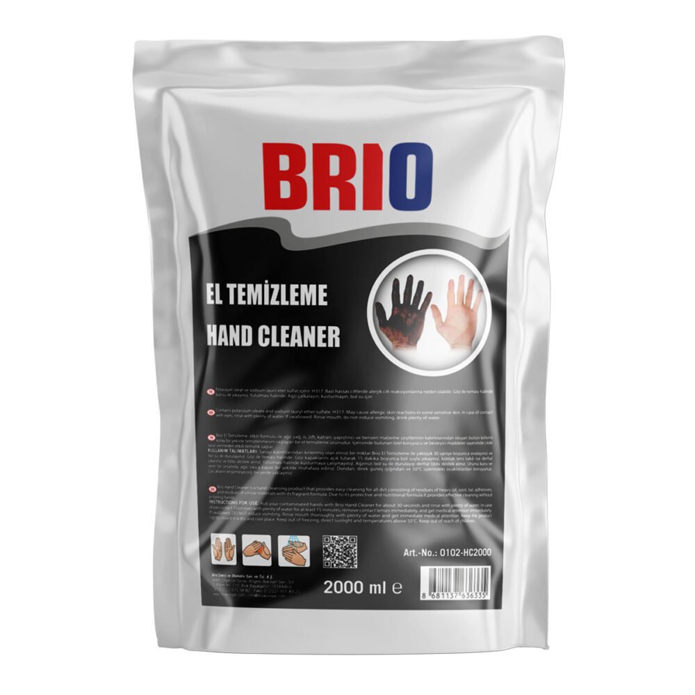 Brio El Temizleme Yedek Poşet Dolu 2000 Ml