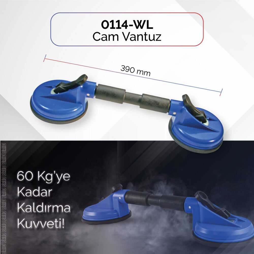 Brio Cam Vantuz 60 Kg 390 Mm - Görsel 2
