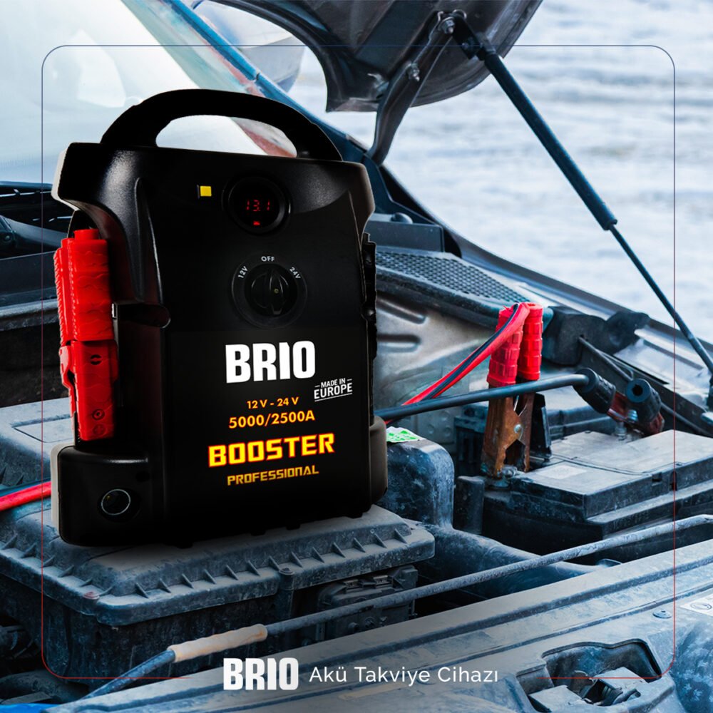 Brio Akü Takviye Cihazı 12X24V 5000A - Görsel 2