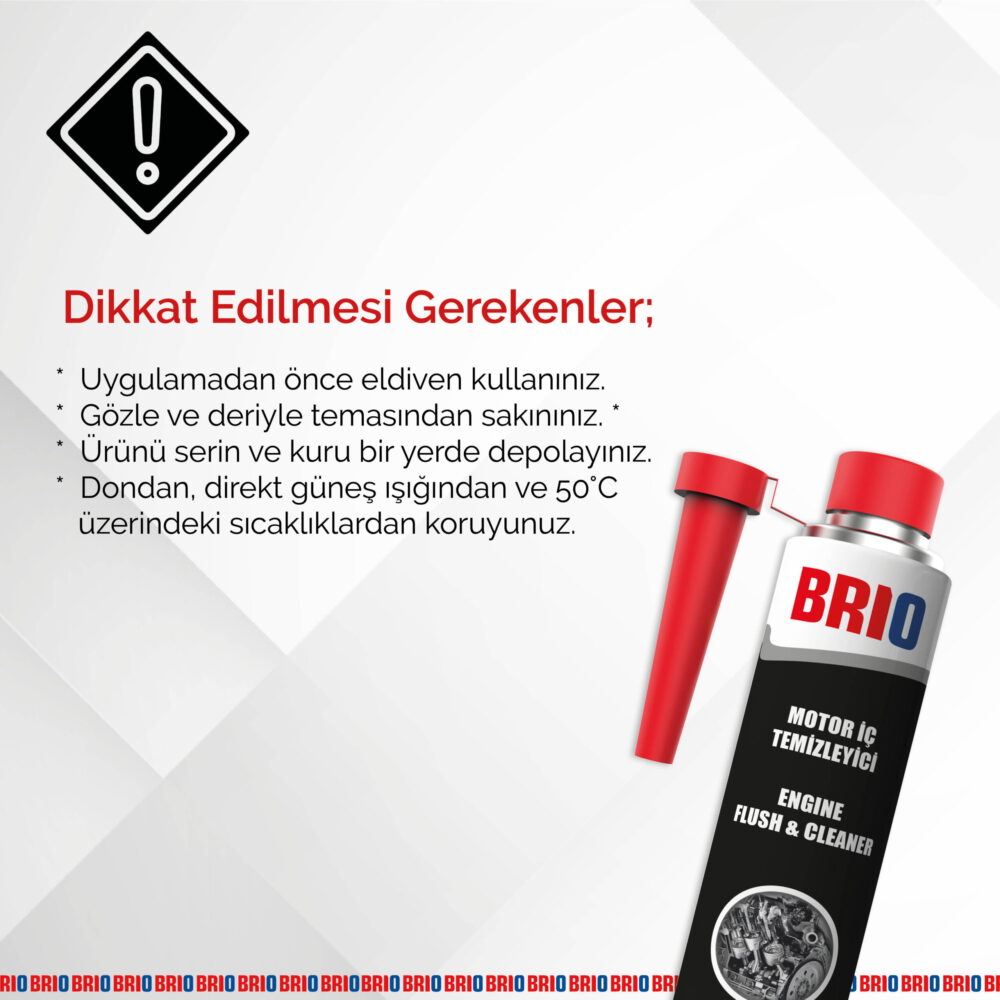 Brio Start Stop Motor Yağ Katkısı 300 Ml - Görsel 4