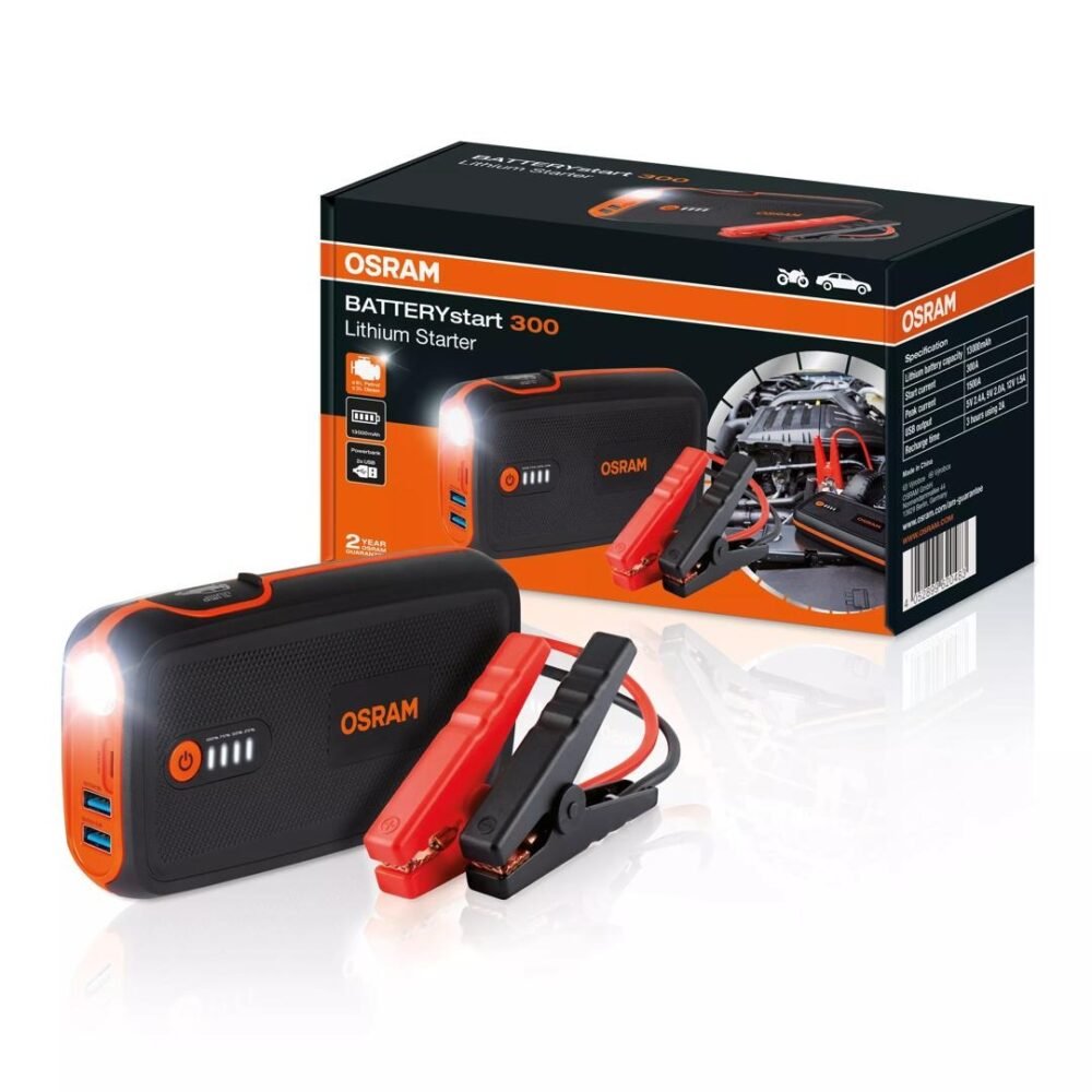 Osram 300 Akü Takviye Cihazı 13000Mah OBSL300 - Görsel 9