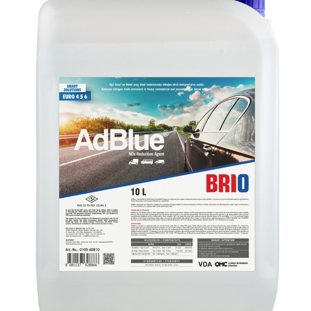 Brio Adblue 10 Litre