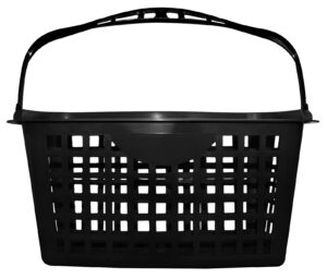 Alışveriş Plastik Market Sepeti 28 Lt Siyah