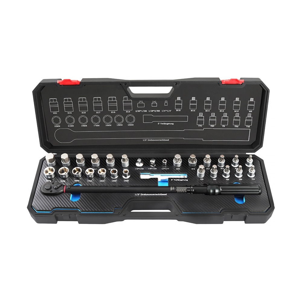 Tork Anahtarı 1/2 50-350NM 28 Parça