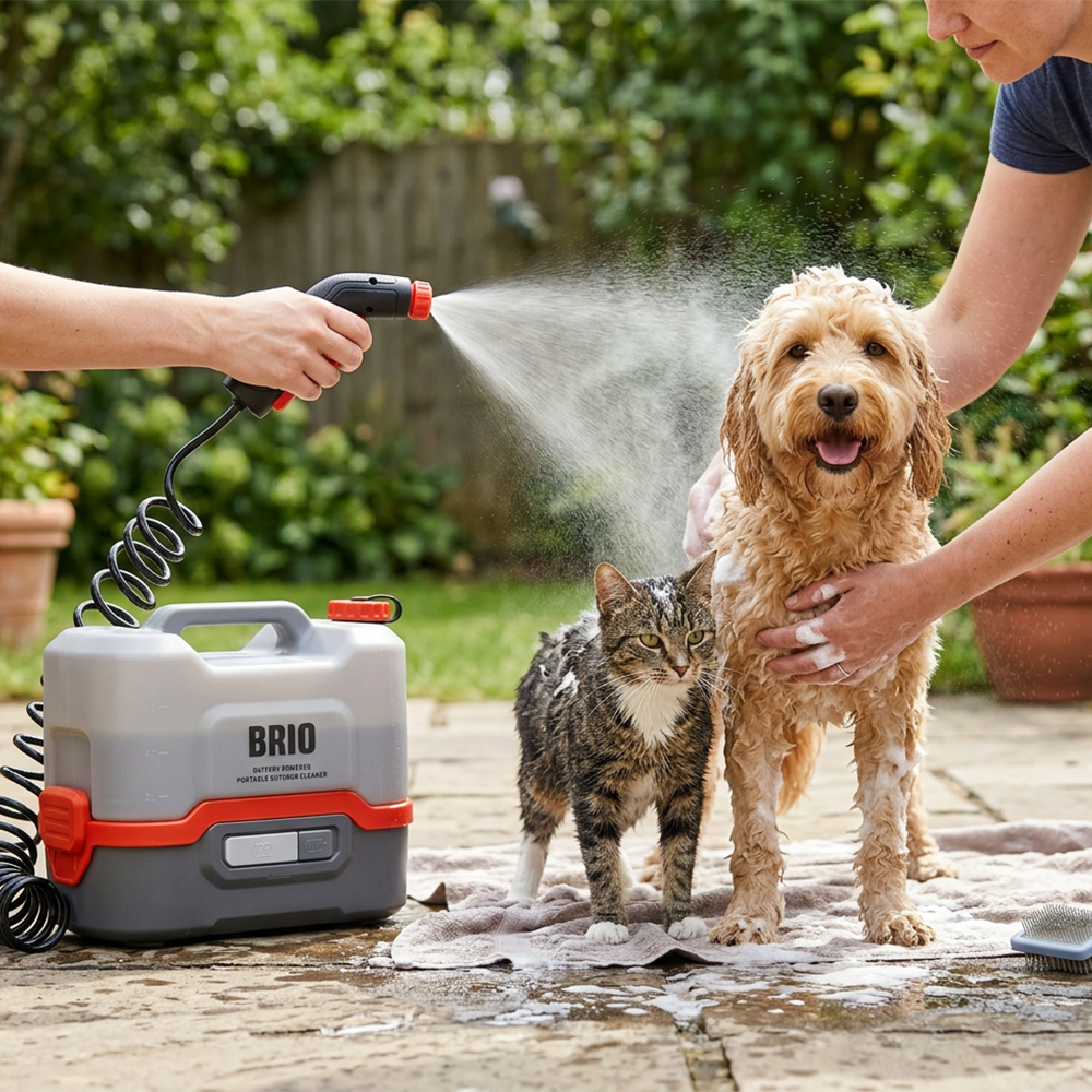 AKÜLÜ TAŞINABİLİR YIKAMA MAKİNASI JETGUN PRO 8 L - Görsel 5