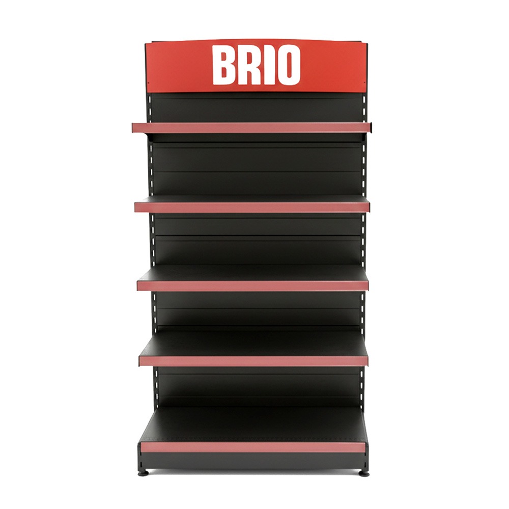 Brio Metal Panolu Boş Stant